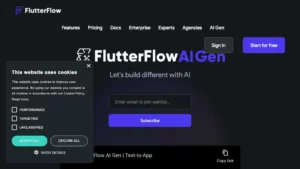 FlutterFlow AI Gen