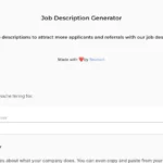 Job Description Generator